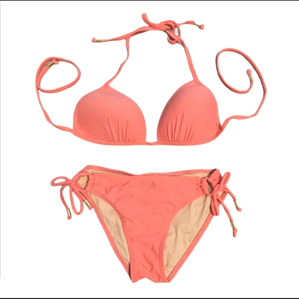 Coral Peach Express Bikini